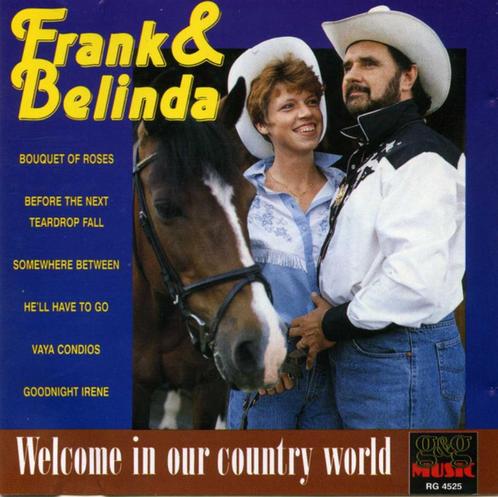 C.D. : Frank & Belinda - Frank + Belinda (R.G.44.33), Cd's en Dvd's, Cd's | Pop, Gebruikt, 1980 tot 2000, Ophalen of Verzenden