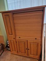 Licht eiken computerkast, Huis en Inrichting, Kasten | Computermeubels, Ophalen, Gebruikt