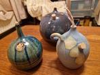 3 vintage keramieken olielampjes, Ophalen of Verzenden
