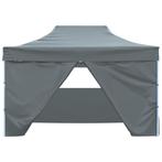 Partytent met 4 zijwanden inklapbaar 3x4 m staal antraciet, Ophalen of Verzenden