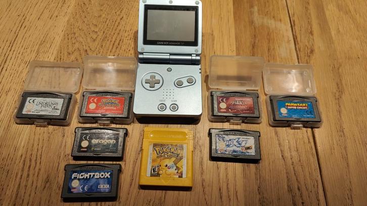 Diverse Gamebly advance spellen Pokemon, Mario Kart etc, Spelcomputers en Games, Games | Nintendo Game Boy, Zo goed als nieuw