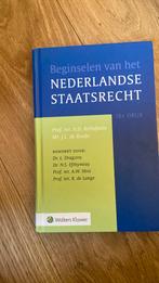 A.D. Belinfante - Beginselen van het Nederlands staatsrecht, Ophalen of Verzenden, Zo goed als nieuw, A.D. Belinfante; J.L. de Reede