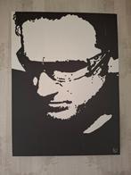 Schilderij Bono van U2, Antiek en Kunst, Ophalen of Verzenden