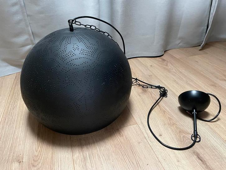 Marokkaanse Hanglamp - Sfeervolle Verlichting, Huis en Inrichting, Lampen | Hanglampen, Zo goed als nieuw, Minder dan 50 cm, Metaal