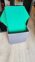 9x Dröna opbergdozen groen/grijs - IKEA, Ophalen, Overige materialen, Minder dan 50 cm, Gebruikt