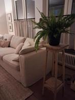 Oud eiken plantentafeltje, Huis en Inrichting, Woonaccessoires | Zuilen en Pilaren, Ophalen, Gebruikt