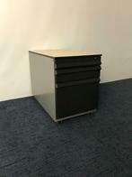 94 x Ladeblok Ahrend, aluminium/zwart, lade & hangmaplade