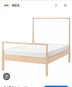 Bed Ikea Gjora, Huis en Inrichting, Slaapkamer | Bedden, Ophalen, Beige, Tweepersoons, 140 cm