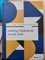 Inleiding Nederlands sociaal recht, onbeschreven, Ophalen of Verzenden, Zo goed als nieuw, Guus Heerma van Voss; Barend Barentsen