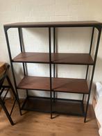 FJÄLLBO Stellingkast Zwart 100x136 cm, Huis en Inrichting, Met plank(en), 100 tot 150 cm, Ophalen of Verzenden, Zo goed als nieuw
