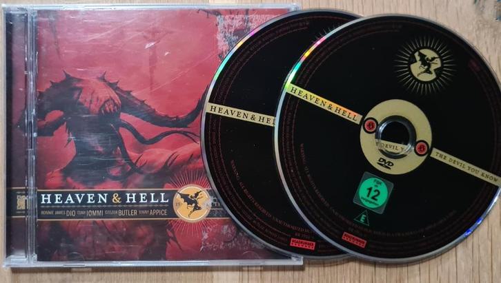 HEAVEN & HELL (Black Sabbath) - The devil you know ( CD/DVD), Cd's en Dvd's, Cd's | Hardrock en Metal, Zo goed als nieuw, Ophalen of Verzenden