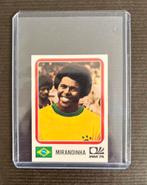 Panini WK 1974 Munchen Mirandinha Brazilië Sticker Mint, Verzamelen, Ophalen of Verzenden, Zo goed als nieuw