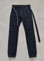 Rick Owens DRKSHDW Zwarte gewaxte Aircut joggingbroek van de, Kleding | Heren, Zwart, Boots, Nieuw, Ophalen of Verzenden