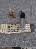 Vintage Piezo WX-172 FM Draadloze Microfoon, Muziek en Instrumenten, Microfoons, Ophalen of Verzenden, Gebruikt, Overige typen