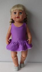 poppenkleertjes babypop born 43cm (badpak), Verzenden, Nieuw, Babypop