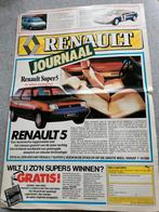 Renault journaal, krantje 1985, Gelezen, Ophalen of Verzenden, Renault
