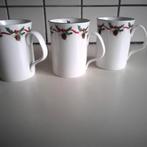 3 Engelse ( kerst) mokken, Huis en Inrichting, Keuken | Servies, Ophalen of Verzenden, Zo goed als nieuw, Overige stijlen, Kop(pen) en/of Schotel(s)