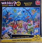 Puzzle Wasgij 1000 stuks Niet in de haak! (Aquarium Antics!), Ophalen, 500 t/m 1500 stukjes, Zo goed als nieuw, Legpuzzel