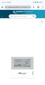 CO2 sensor, vocht, temperatuur, Huis en Inrichting, Ophalen of Verzenden, Zo goed als nieuw