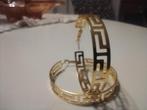 Oorbellen Versace, Sieraden, Tassen en Uiterlijk, Oorbellen, Ophalen of Verzenden, Nieuw, Goud, Hangers