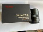Zhongyi Mitakon 80mm F/1.6 voor Fuji GFX, Ophalen, Zo goed als nieuw, Standaardlens