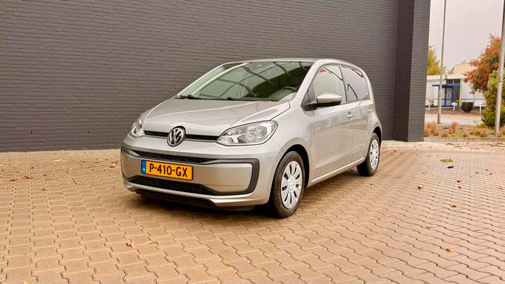 Volkswagen Up! 2020 | 45.600 km | Zilver Metallic, Auto's, Volkswagen, Particulier, up!, ABS, Airbags, Airconditioning, Bluetooth