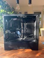 B450 V2 Elite Moederbord Combi + Behuizing + Glasplaat& Fans, Ophalen, Gebruikt