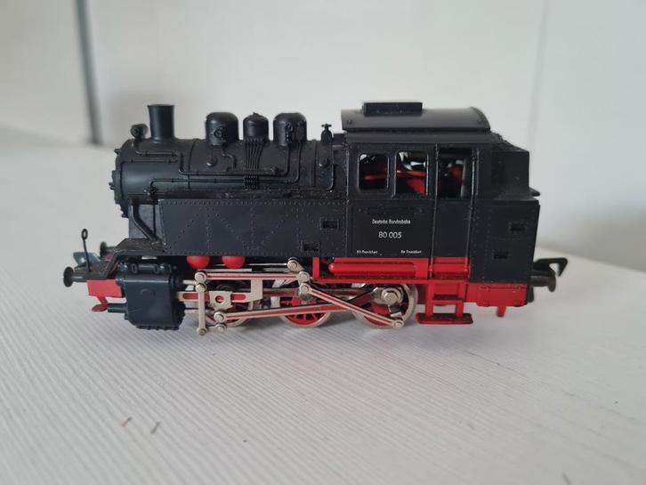 Fleischmann H0 BR80 stoomloc 1321, Hobby en Vrije tijd, Modeltreinen | H0, Ophalen of Verzenden
