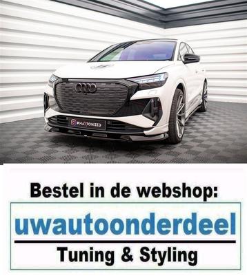 Maxton Design Spoiler Splitter Lip Voor Audi Q4 E Tron beschikbaar voor biedingen