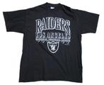 Los Angeles Raiders NFL vintage black t-shirt by NFLP made i, Ophalen, Info@taurusvintage.nl, Tee Jays, Nieuw