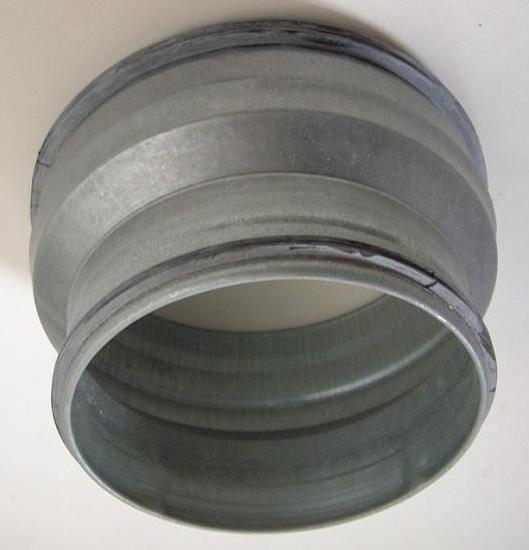 Verloop 150-125 mm en een Flens binnenmaat 100 mm, Doe-het-zelf en Verbouw, Ventilatie en Afzuiging, Nieuw, Ventilator en Afzuiger