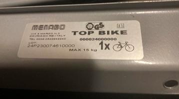 3x fietsendrager Menabo Top Bike beschikbaar voor biedingen