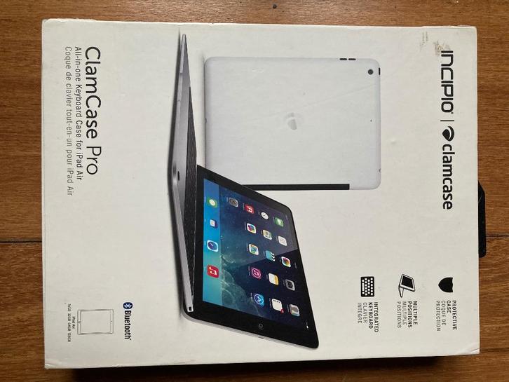 ClamCase Pro | Bluetooth Keyboard, Computers en Software, Tablet-hoezen, Gebruikt, Bescherming voor- en achterkant, 10 inch, Ophalen of Verzenden