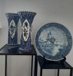 Delfsblauw Boch made for Royal Sphinx, Antiek en Kunst, Antiek | Wandborden en Tegels, Ophalen of Verzenden