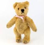 antieke teddy beer, Verzamelen, Beren en Cherished Teddies, Ophalen of Verzenden, Gebruikt, Stoffen beer, Steiff