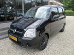 Opel Agila APK 23-08-2026 (bj 2004), Voorwielaandrijving, Stof, Gebruikt, Zwart