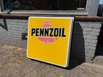PENNZOIL oude reclame lichtbak, Verzamelen, Merken en Reclamevoorwerpen, Ophalen, Gebruikt, ., Lichtbak of (neon) lamp