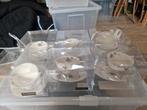 Riverdale theeset, Huis en Inrichting, Keuken | Servies, Ophalen, Zo goed als nieuw, Glas, Overige stijlen