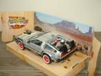 Delorean Time Machine - Welly 1:24, Auto, Verzenden, Zo goed als nieuw, Welly