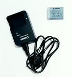 Set 1 Canon PowerShot Batterij met lader, Ophalen of Verzenden, Nieuw