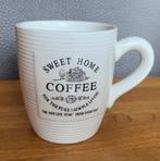 Koffiekopje met tekst sweet home coffee, Ophalen of Verzenden, Nieuw, Overige stijlen, Kop(pen) en/of Schotel(s)