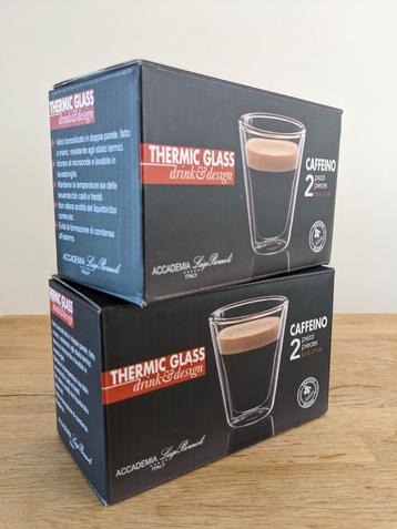 Luigi Bormioli Caffeino 85 ml 4 espresso glaasjes beschikbaar voor biedingen