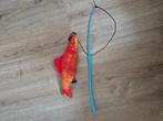 Speelgoed bewegende vis (dansende vis) met hengel, Dieren en Toebehoren, Kattenspeelgoed, Ophalen of Verzenden, Nieuw, Speelhengel