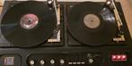 Vintage  direct drive BSR draaitafels DJ mixer set in koffer, Ophalen, Gebruikt, Platenspeler, Overige merken