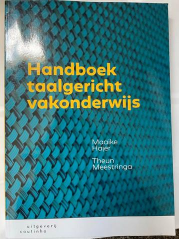 Handboek taalgericht vakonderwijs beschikbaar voor biedingen