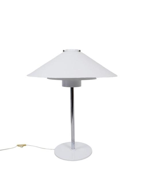 Deense tafellamp van Christian Hvidt, jaren 70, Huis en Inrichting, Lampen | Tafellampen, Gebruikt, 50 tot 75 cm, Metaal, Ophalen of Verzenden