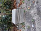 9 Gratis betontegels 60 x 40, Tuin en Terras, Tegels en Klinkers, Ophalen, Zo goed als nieuw, Beton, Terrastegels