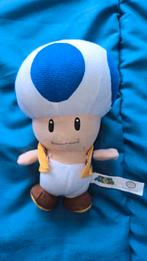Blauwe toath  super Mario 20 cm, Ophalen of Verzenden, Zo goed als nieuw, Overige typen