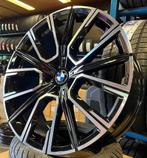 BMW M LOOK VELGEN 20 INCH BREEDSET ZWART GEPOLIJST 5X112, Ophalen, Nieuw, Velg(en)