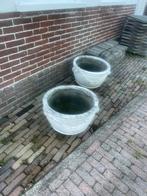 Gratis 3 grote plantenpotten, Tuin en Terras, Bloempotten, Ophalen, Rond